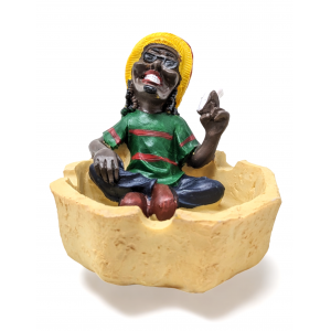 Rasta Resin Small Ashtray - [ASH17-20]